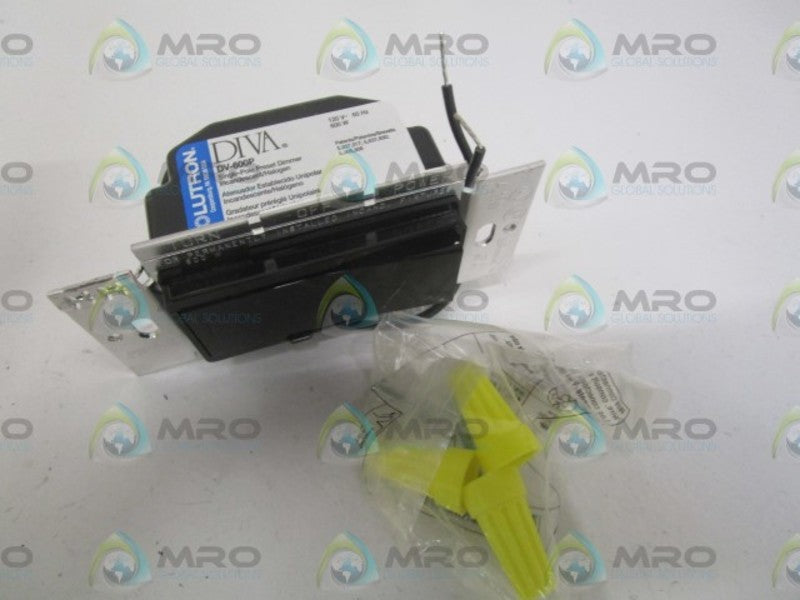 LUTRON DV-600P-BL 600W SINGLE POLE DIMMER NSMP