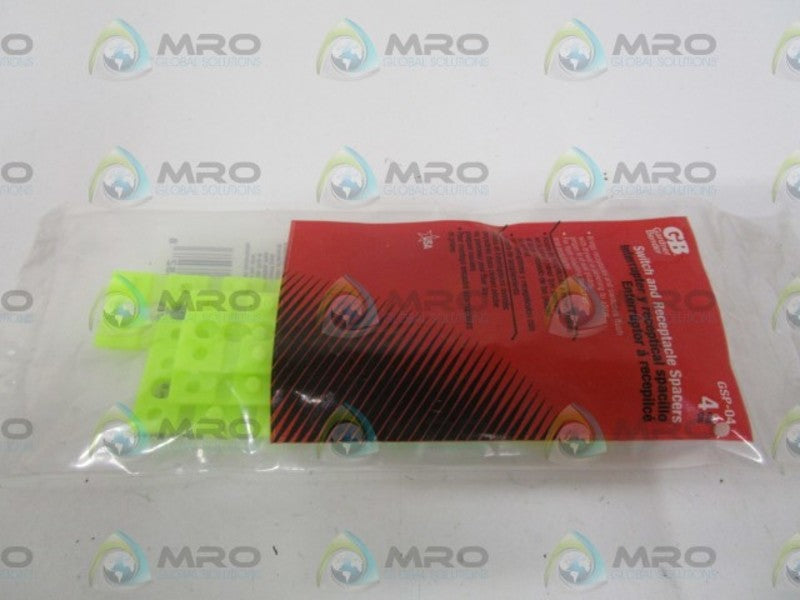 GARDNER BENDER GSP-04 SPACERS (PKG OF 4)  NSMP