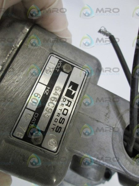 ROSS VALVE 2773A4003 W/ 646C93 UNMP