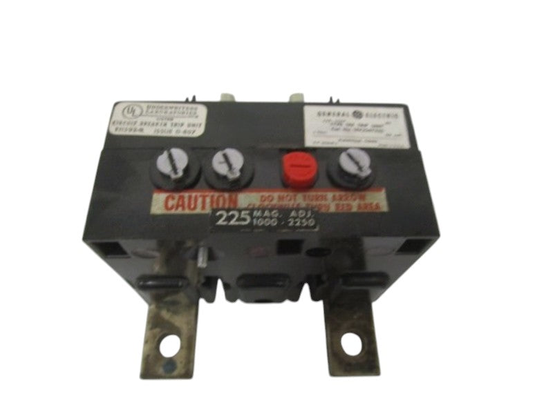 GENERAL ELECTRIC TFK226T225 TRIP UNIT 225AMP UNMP