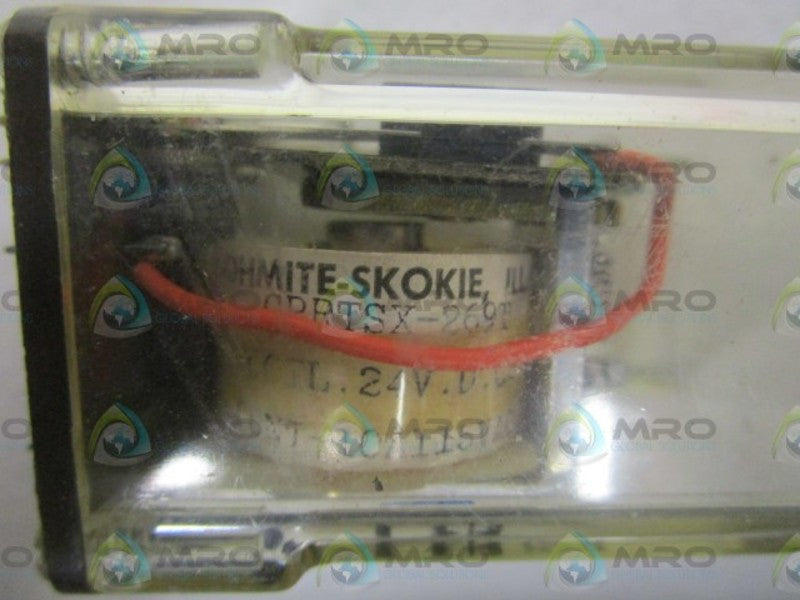 OHMITE GPRTSX-269T RELAY 24VDC UNMP