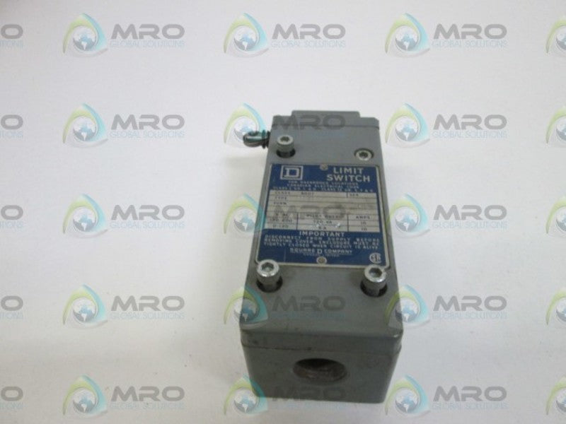 SQUARE D LIMIT SWITCH 9007-BR61F UNMP