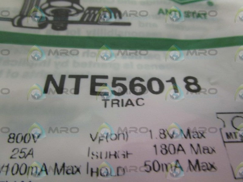 NTE NTE56018 TRIAC NSMP