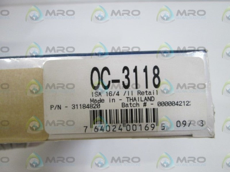OLICOM TOKEN-RING ISA 16/4 ADAPTER OC-3118 NSFS