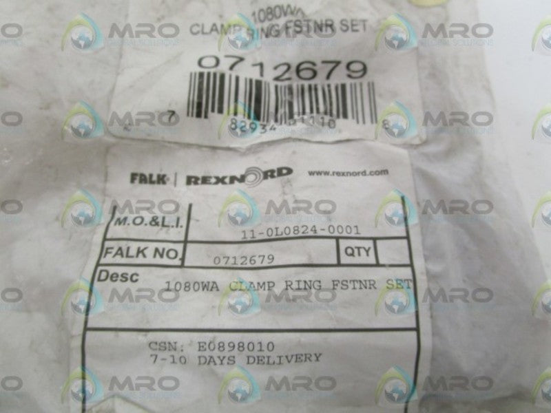 REXNORD 0712679 CLAMP RING FASTENER SET NSMP