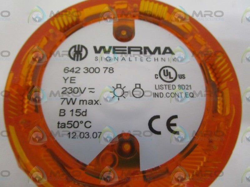 WERMA 64230078 BLINKING LIGHT ELEMENT NSNP