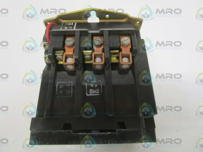 SQUARE D 8502-SDG2 SER. A CONTACTOR 220/240V UNMP