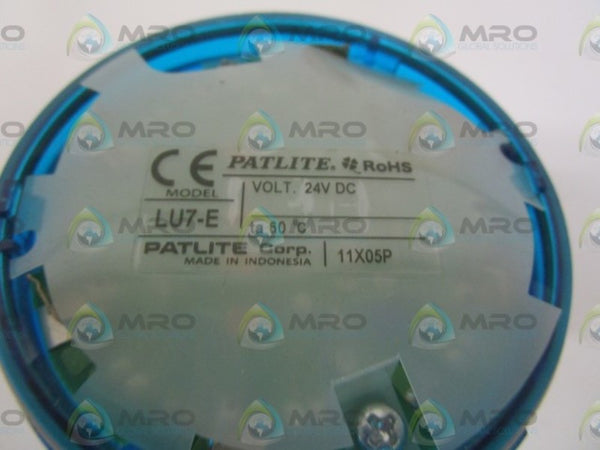 PATLITE LU7-E-B BLUE LED MODULE (AS PICTURED) NSNP