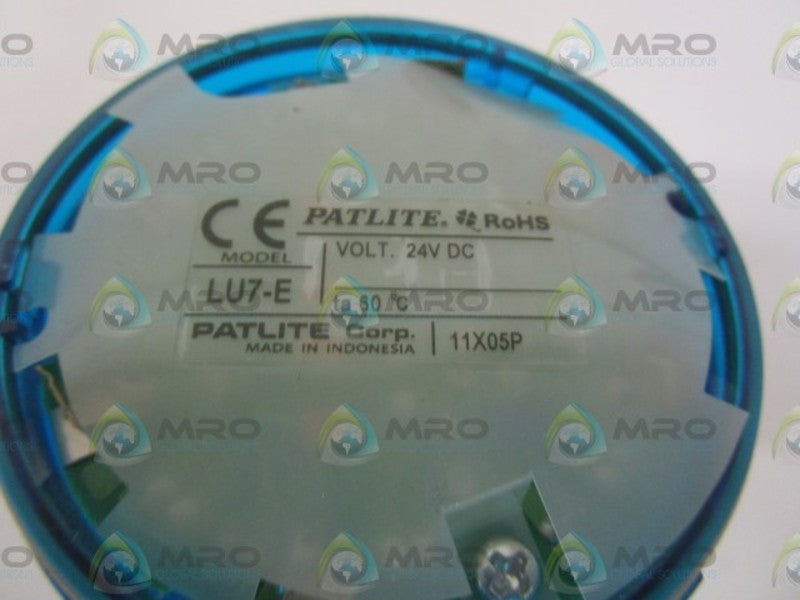 PATLITE LU7-E-B BLUE LED MODULE (AS PICTURED) NSNP