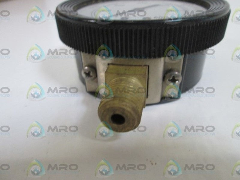 USG PRESSURE GAUGE 0-600 PSI UNMP