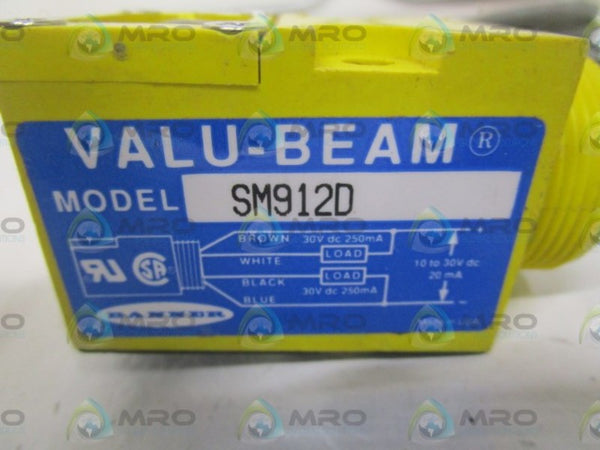 BANNER SM912D VALU-BEAM SENSOR  UNMP