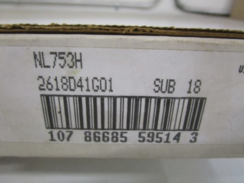 WESTINGHOUSE NL753H OUTPUT MODULE REGISTER NSMP