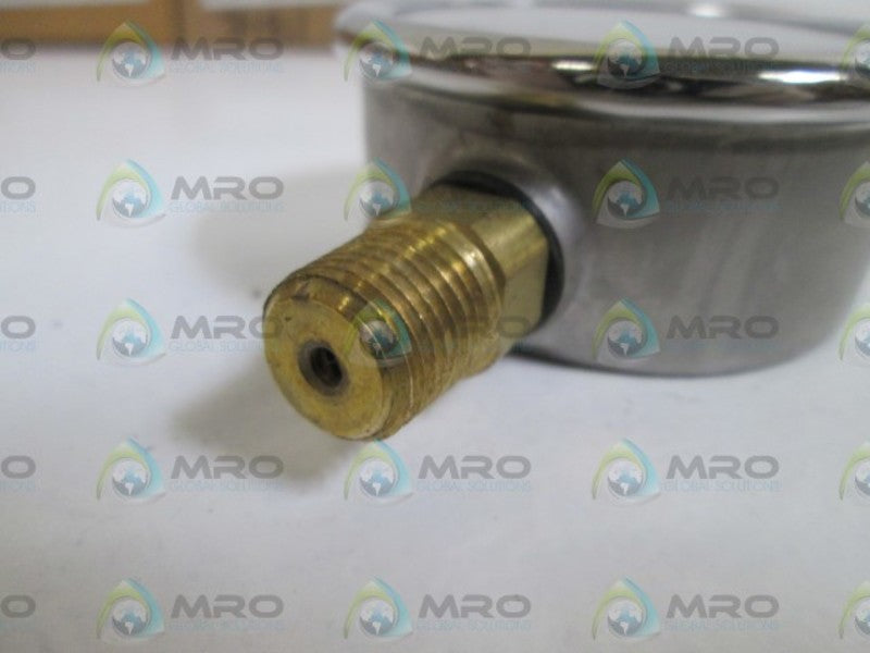 LOT OF 2 PRESSURE GAUGE 1/4" NPT MGP-1P-1500-AN NSMP