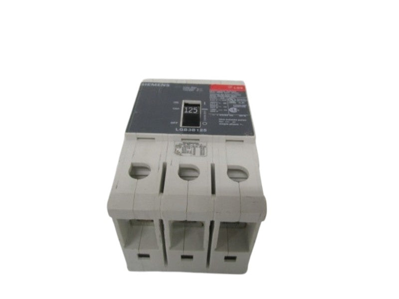 SIEMENS LGB3B125 CIRCUIT BREAKER 125AMPS NSNP