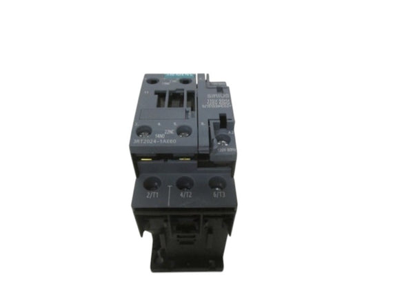 SIEMENS 3RT2024-1AK60 CONTACTOR 120/110V (AS PICTURED) UNMP