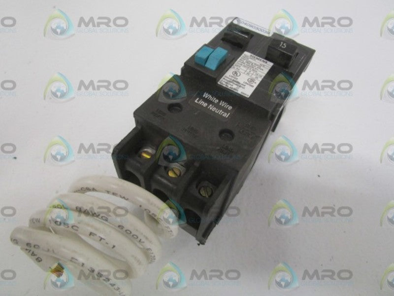 SIEMENS Q215AFCH CIRCUIT BREAKER 15-15AMPS (AS PICTURED) NSNP