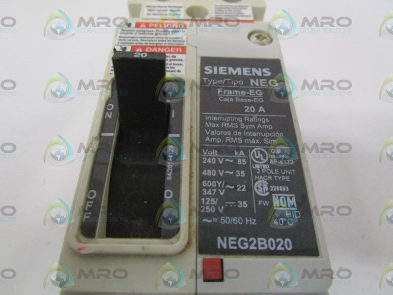 SIEMENS NEG2B020  NSNP