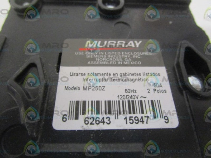 MURRAY MP250Z CIRCUIT BREAKER 50A  NSNP