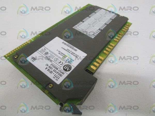 ALLEN BRADLEY 1771-ID16 SER. A INPUT MODULE  UNMP