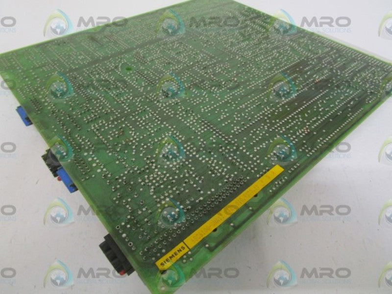 SIEMENS 6SC6100-0NA11 ANALOG CONTROL BOARD NSNP