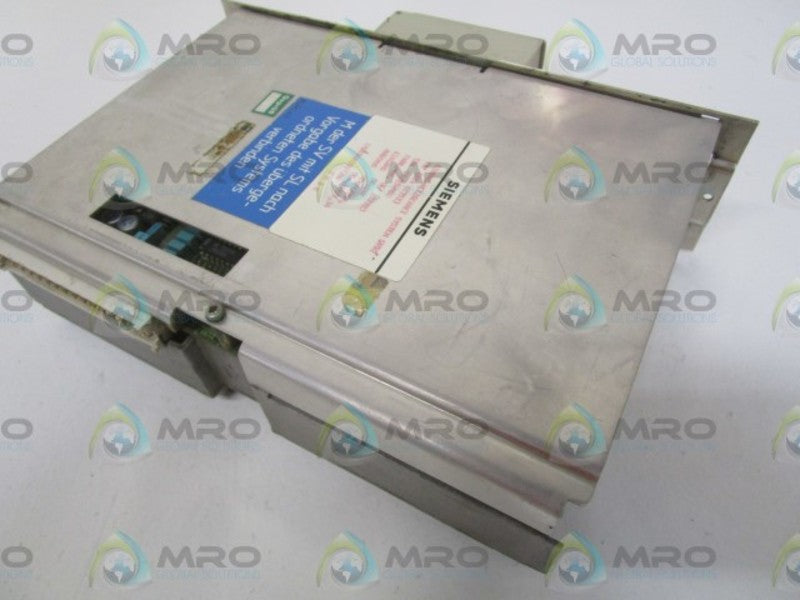 SIEMENS 6EV3054-0FC POWER SUPPLY MODULE (AS PICTURED) UNMP