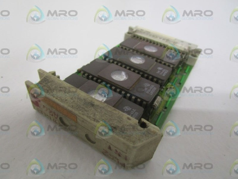 SIEMENS 6FX1123-6AB00 MEMORY MODULE UNMP