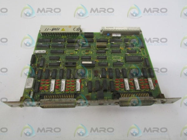 SIEMENS 6FX1122-1AA01 COUPLING BOARD MODULE (AS PICTURED) UNMP