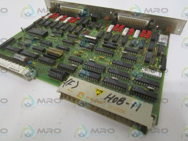 SIEMENS 6FX1122-1AA01 COUPLING BOARD MODULE (AS PICTURED) UNMP