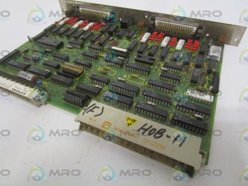 SIEMENS 6FX1122-1AA01 COUPLING BOARD MODULE (AS PICTURED) UNMP