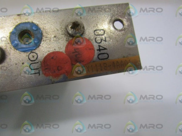 SIEMENS 6FX1118-4AA01 INTERFACE MODULE BOARD UNMP