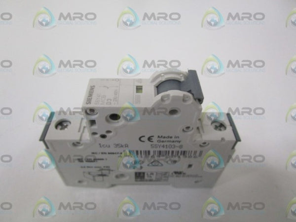 SIEMENS 5SY4103-8 CIRCUIT BREAKER 230/400V NSNP