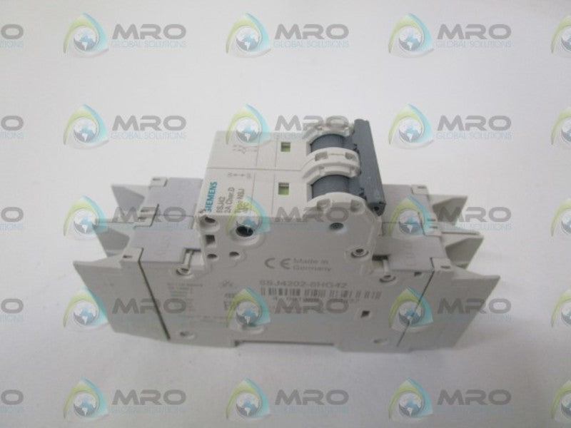 SIEMENS 5SJ4202-8HG42 CIRCUIT BREAKER 2A NSNP