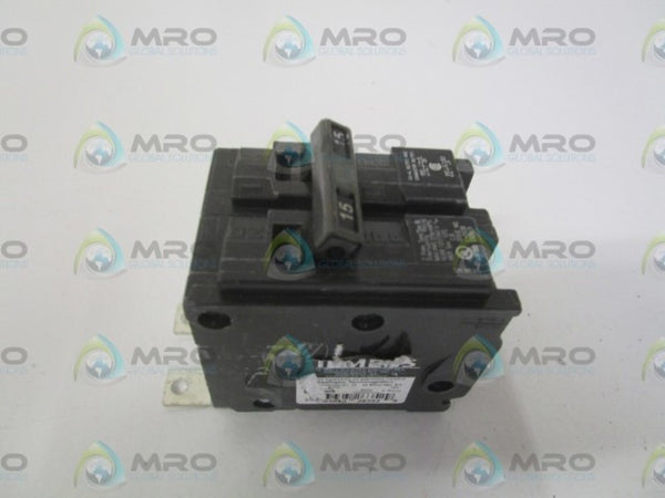 SIEMENS B215 CIRCUIT BREAKER 15A NSNP