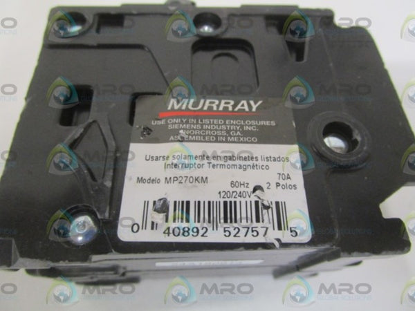 MURRAY MP270KM CIRCUIT BREAKER 70A NSNP