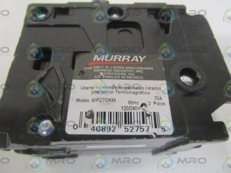 MURRAY MP270KM CIRCUIT BREAKER 70A NSNP