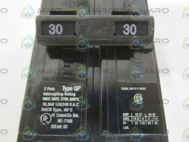ITE QP230 CIRCUIT BREAKER 30A NSNP