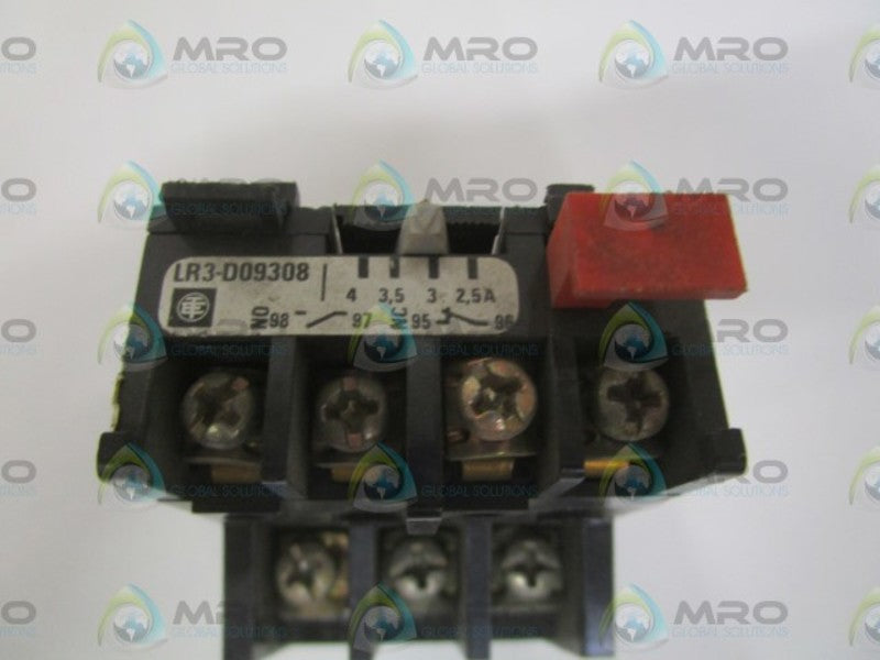 TELEMECANIQUE LR3-D09308  UNMP