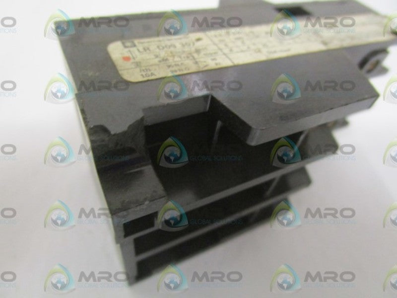 TELEMECANIQUE LR3-D09307 OVERLOAD RELAY 2,5-1,6A (AS PICTURED) UNMP