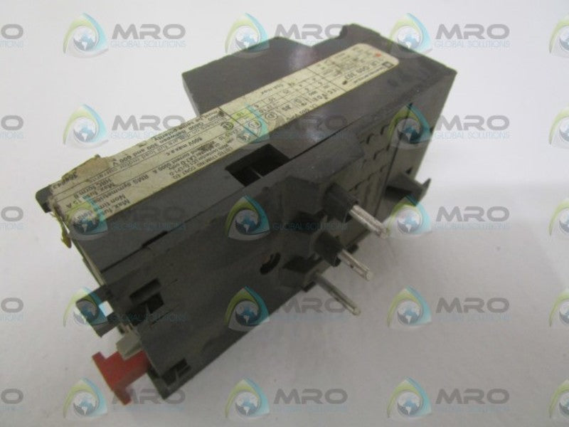 TELEMECANIQUE LR3-D09307 OVERLOAD RELAY 2,5-1,6A (AS PICTURED) UNMP