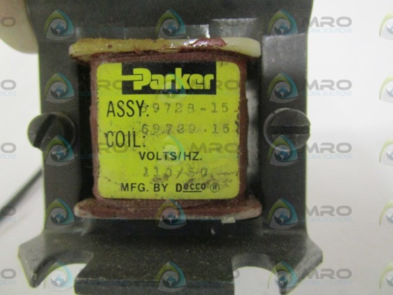PARKER 69728-15 COIL ASSEMBLY 110/50 NSNP