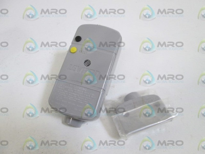 LEVITON RIGHT ANGLE PLUG IN (GRAY) 6593 NSMP