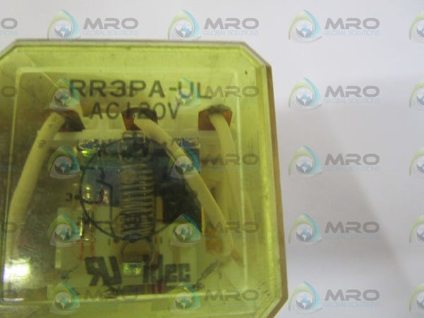 IDEC RR3PA-UL RELAY 120VAC UNMP