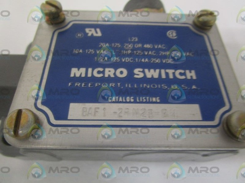 MICRO SWITCH BAF1-2RN28-RH NSNP