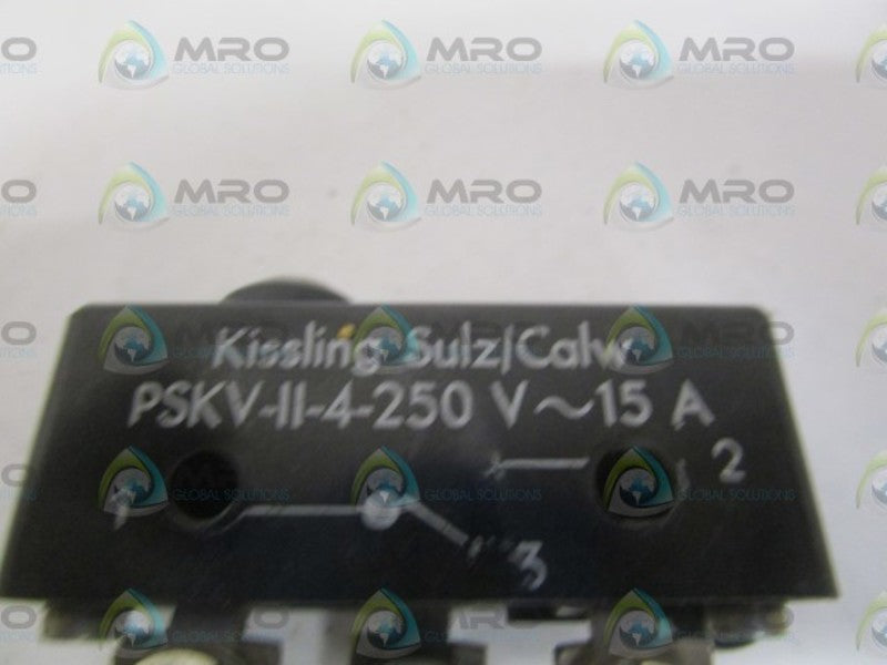 KISSLING PSKV-II-4-250 LIMIT SWITCH UNMP