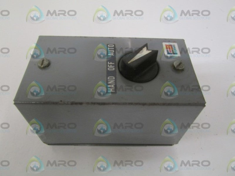 FURNAS 50AA3C3 SELECTOR SWITCH (AS PICTURED) UNMP