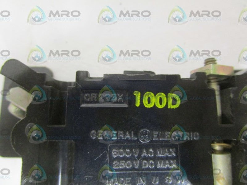 GENERAL ELECTRIC CR205X100D AUXILIARY CONTACT (AS PICTURED) NSNP