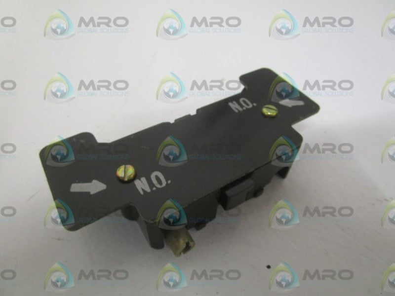 GENERAL ELECTRIC CR205X100D AUXILIARY CONTACT (AS PICTURED) NSNP