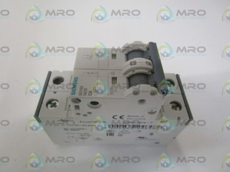 SIEMENS 5SY6204-7 CIRCUIT BREAKER 400V NSNP