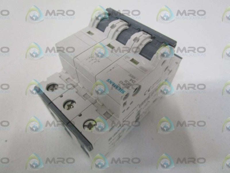 SIEMENS 5SY4304-8 CIRCUIT BREAKER 400V NSNP