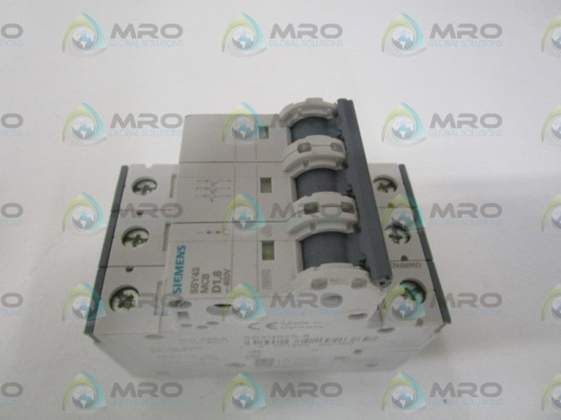 SIEMENS 5SY4315-8 CIRCUIT BREAKER 400V NSNP